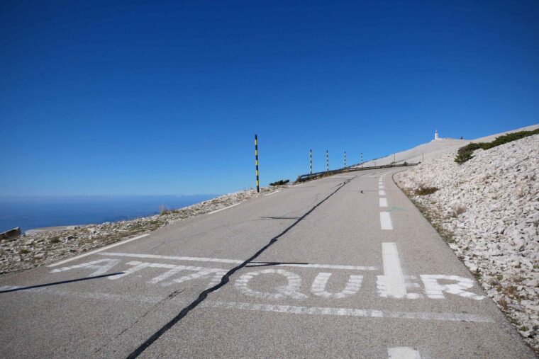 Cyclisme entreprise au mont Ventoux