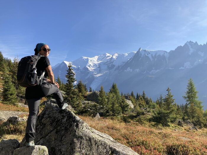 Randonnée pédestre en montagne,